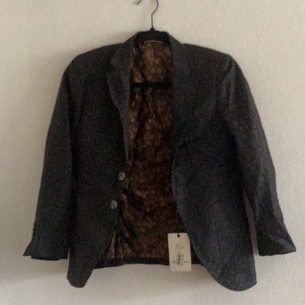 Black, Robert Graham, boys size 10, dress jacket